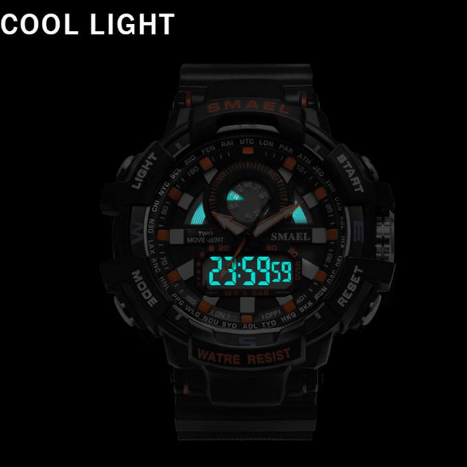 WJ-7398 مدل جدیدترین مدل مردانه ساعت مچی SMAEL ساعت مچی دیجیتال با مجهز به دیجیتال دستبند بزرگ سیلیکون ارزان قیمت قیمت گاه به گاه