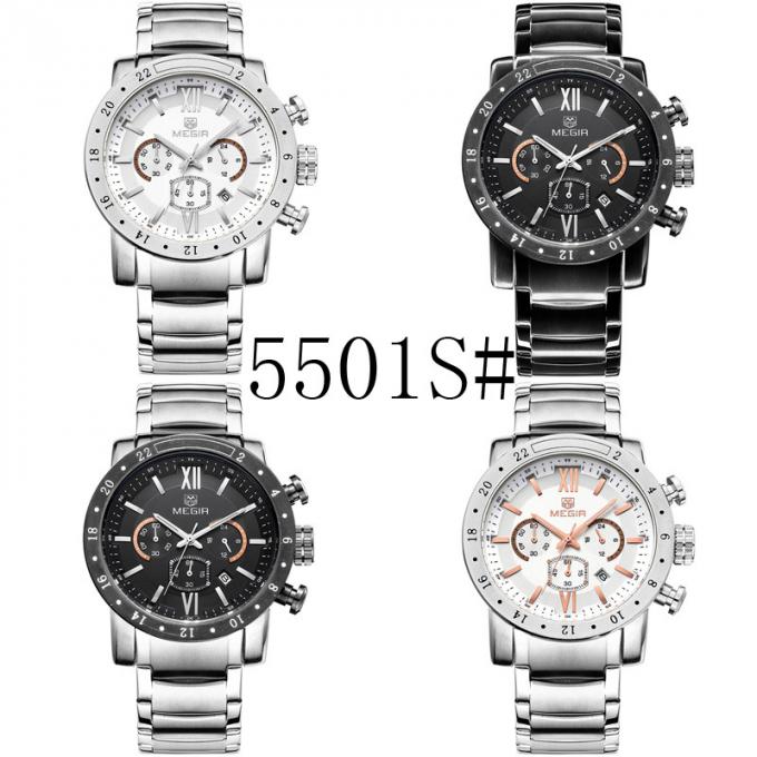 WJ-5004 نام تجاری مردان جدید NAVIFORCE ساعت مچی از جنس استنلس استیل ضد زنگ ساعت طراحی خودکار ساعت هفتگی ساعت مردانه ساعت مردانه