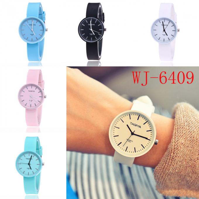 WJ9008 نام تجاری Wal-Joy ساعت مچی مینیمالیستی قابل تعویض ساعت مچی زنانه سیلیکون مارک دار