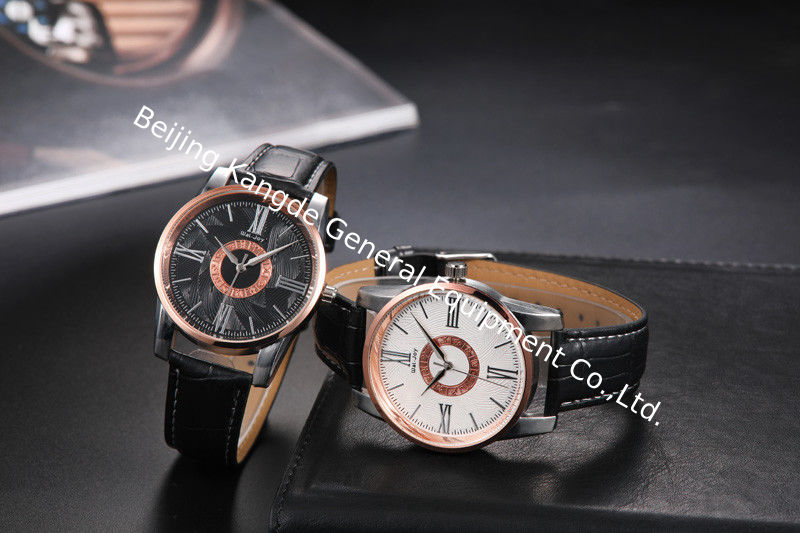 WJ-8106 Simple Leather Band Accept LOW MOQ Add Your Logo Custom Men Watches Wal-Joy Hot Sale Business Male Wrist Watch